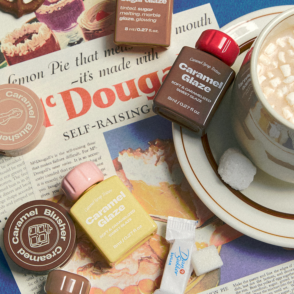 【OY限量套裝送胭脂高光】韓國 Alternative Stereo Lip Potion Caramel Glaze 焦糖糖漿水亮唇釉 - 多色選擇