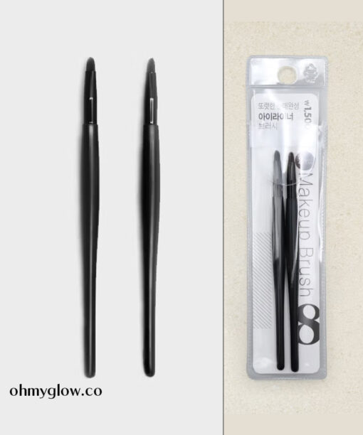 GlowPick🏆 韓國 Daiso Gel Eye Brush 凝膠眼線掃 - 一套2支