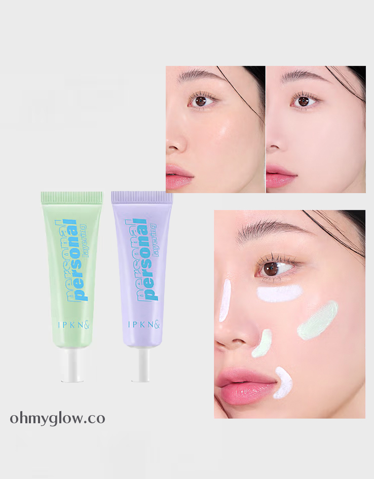 韓國 IPKN& Personal Tone Correcting Base SPF30 PA++ 個人色彩調色校正提亮底霜(綠色去紅/紫色去黃) - 2色選擇 韓國 IPKN& Personal Tone Correcting Base SPF30 PA++ 個人色彩調色校正提亮底霜(綠色去紅/紫色去黃) - 2色選擇