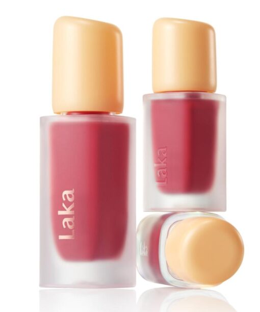 GlowPick🏆 韓國 Laka Fruity Glam Tint Mini 果汁水光鏡面純素唇釉迷你版 - 50色選擇