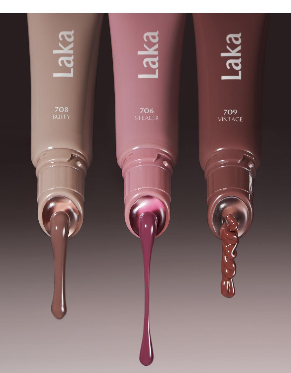 韓國 Laka Fruity Lip Glotioner 冬甩🍩果汁豐盈護唇潤唇霜(#701-710) - 10色選擇