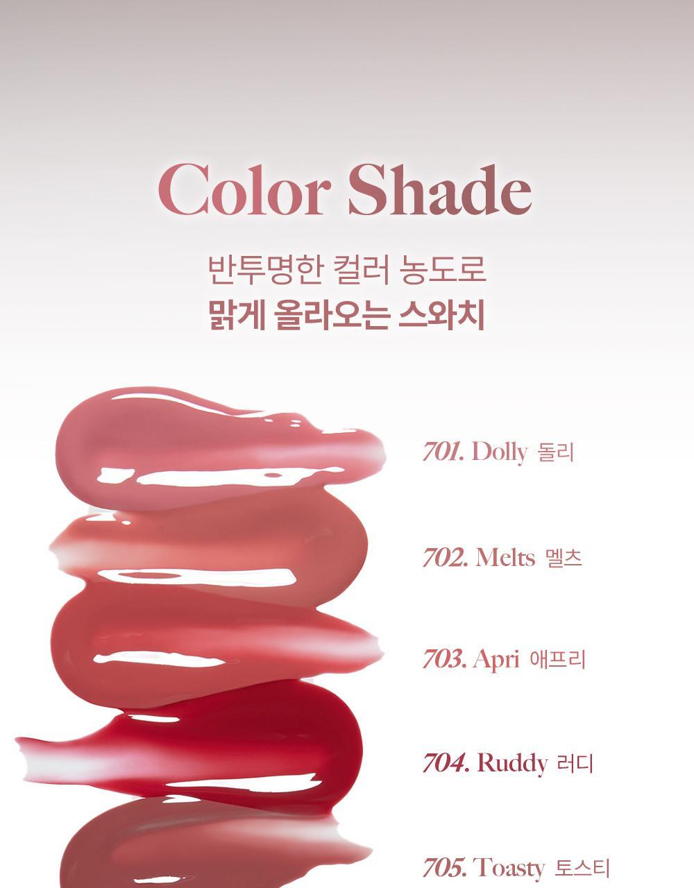 韓國 Laka Fruity Lip Glotioner 冬甩🍩果汁豐盈護唇潤唇霜(#701-710) - 10色選擇