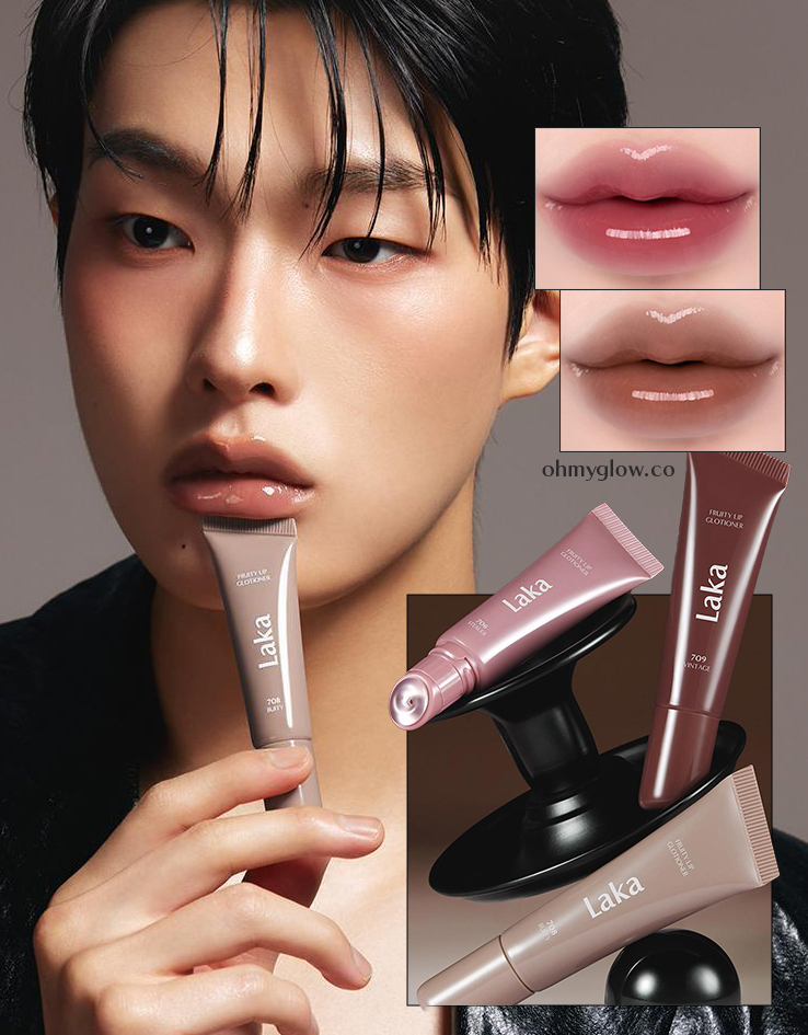 韓國 Laka Fruity Lip Glotioner 冬甩🍩果汁豐盈護唇潤唇霜(#701-710) - 10色選擇