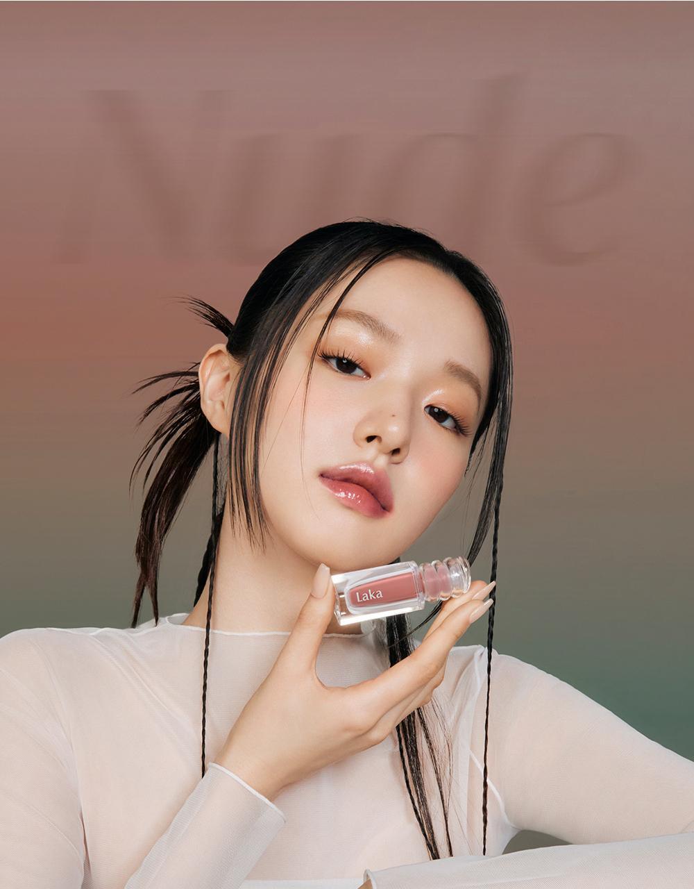 極緻光澤✨順滑不黏唇～韓國 Laka Maxi Glayer Tint 爆水光清透鏡面水潤唇釉(#601-602) - 20色選擇