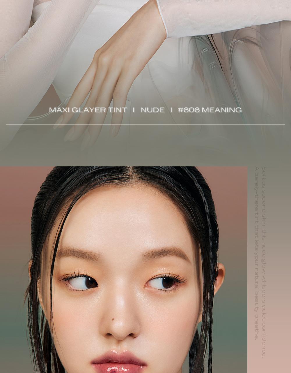 極緻光澤✨順滑不黏唇～韓國 Laka Maxi Glayer Tint 爆水光清透鏡面水潤唇釉(#601-602) - 20色選擇