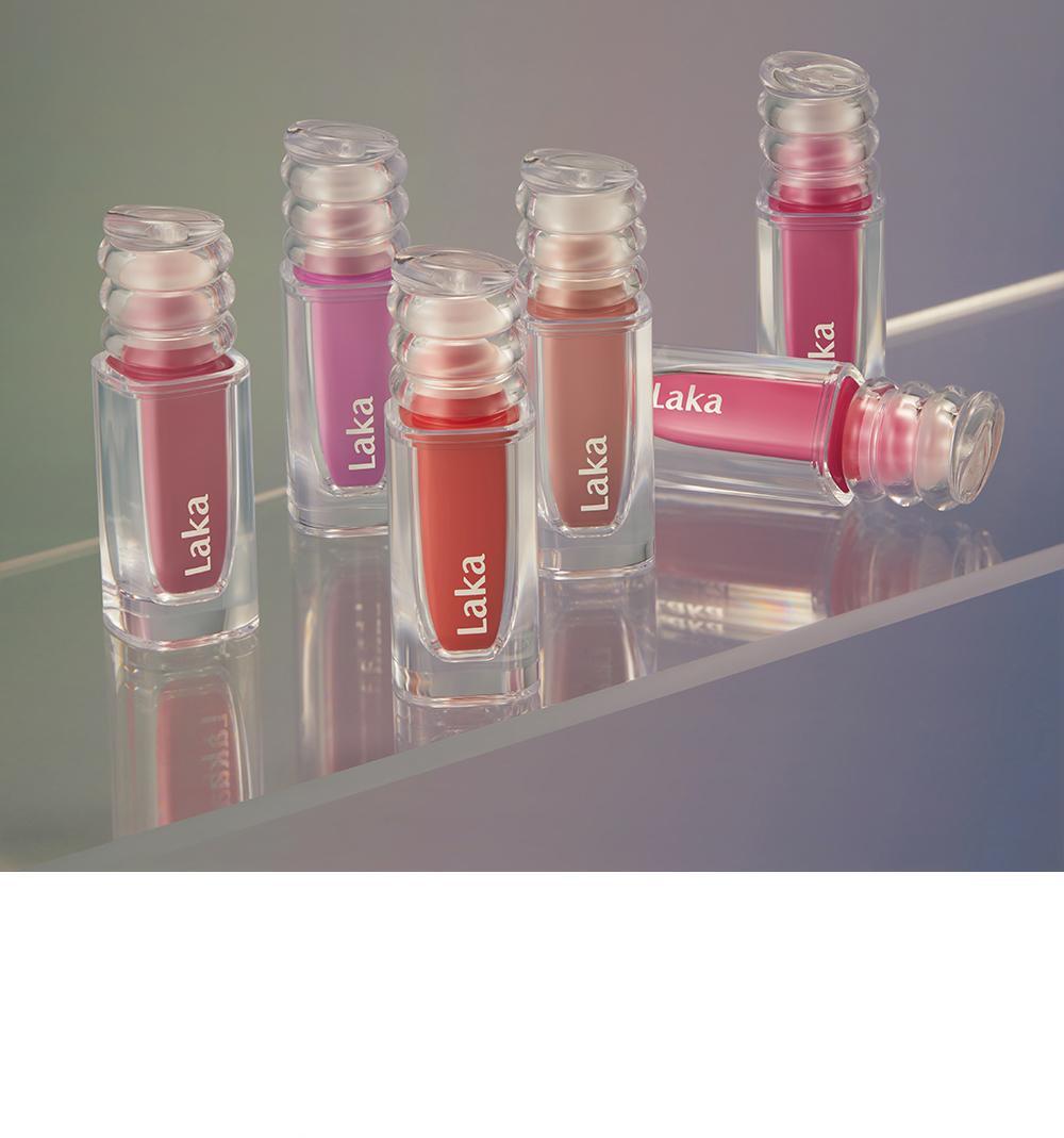 極緻光澤✨順滑不黏唇～韓國 Laka Maxi Glayer Tint 爆水光清透鏡面水潤唇釉(#601-602) - 20色選擇