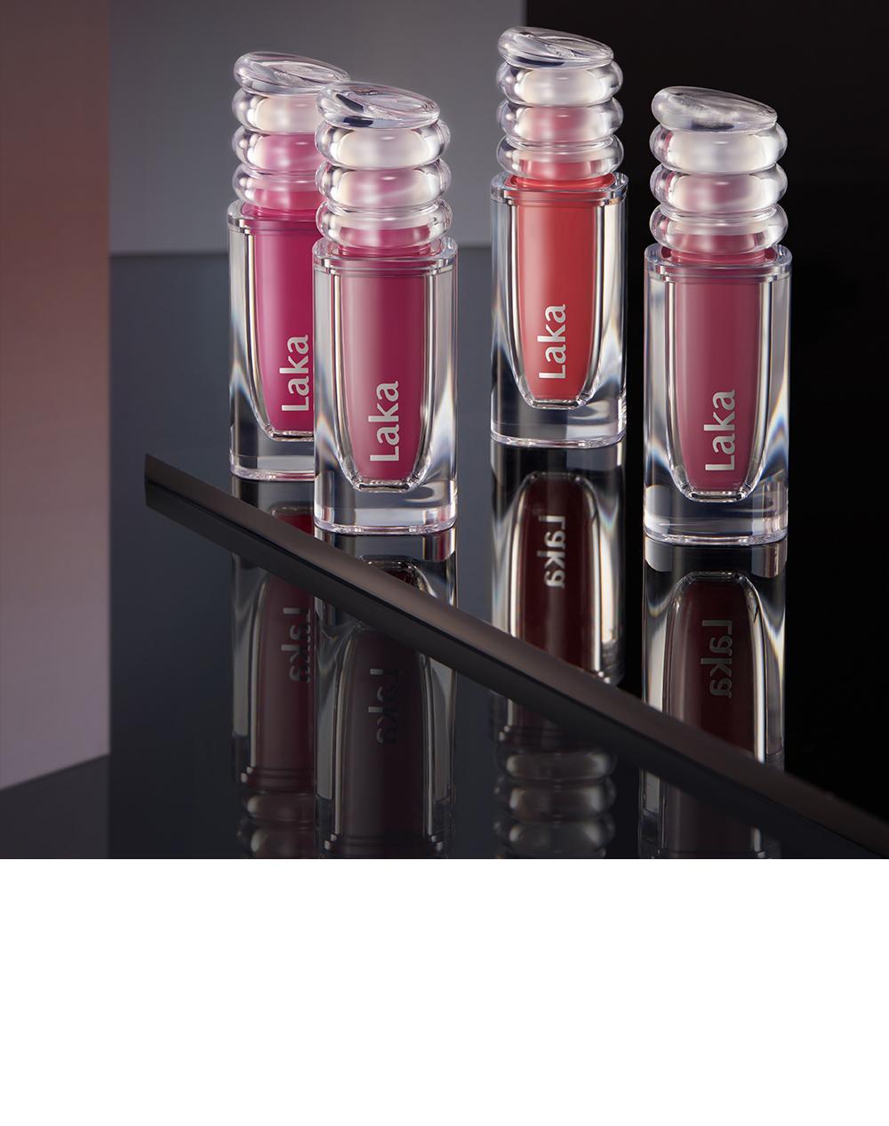 極緻光澤✨順滑不黏唇～韓國 Laka Maxi Glayer Tint 爆水光清透鏡面水潤唇釉(#601-602) - 20色選擇