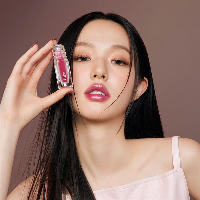 極緻光澤✨順滑不黏唇～韓國 Laka Maxi Glayer Tint 爆水光清透鏡面水潤唇釉(#601-602) - 20色選擇