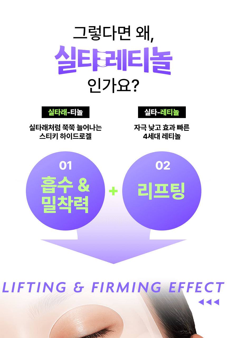 INBORA推介面膜！GlowPick🏆 韓國 MediAnswer Retinoid Liftxyl Mask 高效能溫和第四代視黃醇緊緻提拉絲線凝膠面膜(1盒4片/單片散裝) - 2種選擇