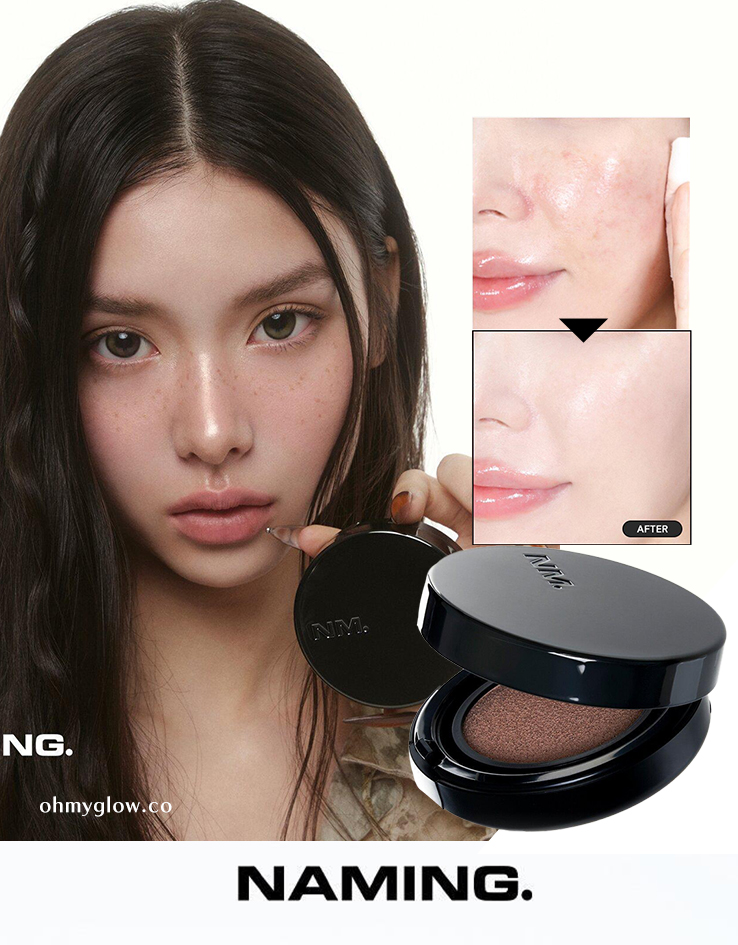 韓國 【新升級版】NAMING X Jinyaa Zero Gravity Cover Cushion SPF40 PA++ 零重力零厚重完美遮蓋遮毛孔半霧面氣墊粉底 - 7色選擇