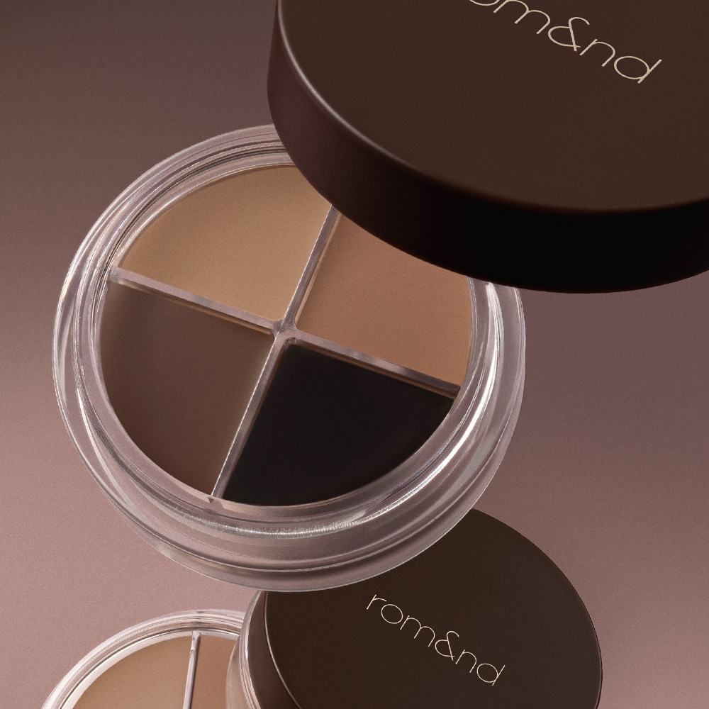 韓國 rom&nd romand Han All Eye Pot Liner 4色眼線眼影臥蠶綜合盤(#01-03) - 3色調選擇