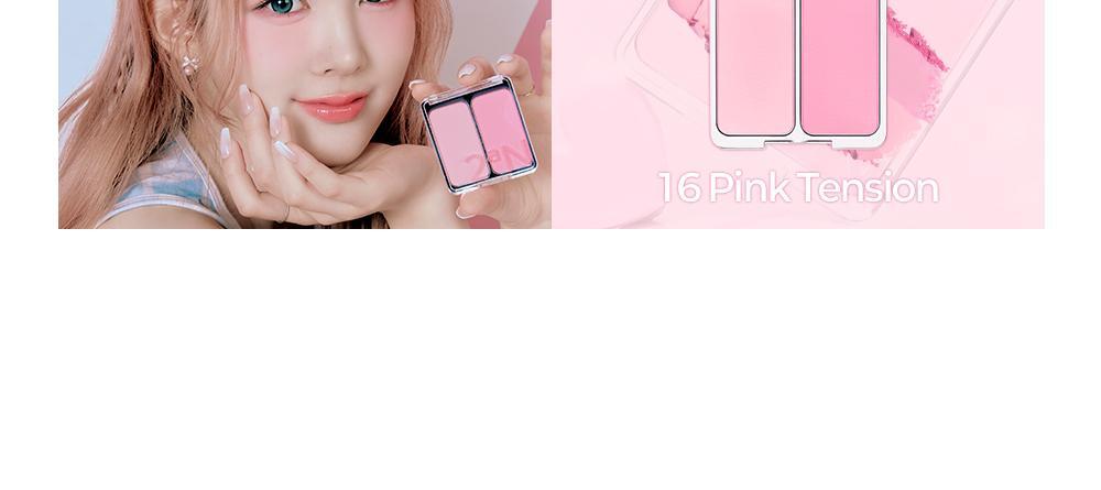 新色入#Rose Blending系列 🏆GlowPick~韓國 2aN Dual Cheek 雙色水彩胭脂盤(#01-18) - 多色選擇