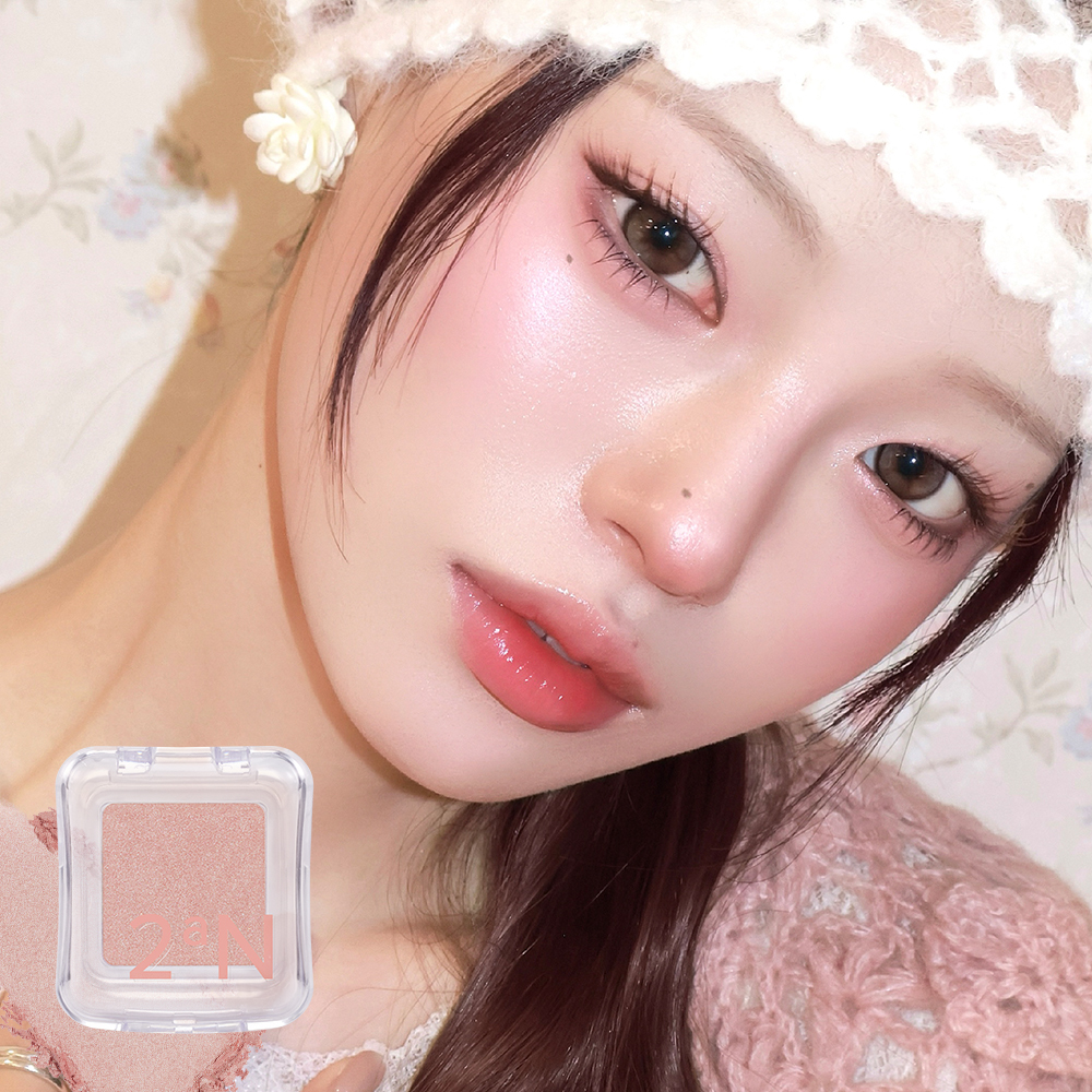 Rose Blending系列新色入! GlowPick🏆 韓國 2an Pure Glash Highlighter 單色閃亮高光 - Sheer Rose