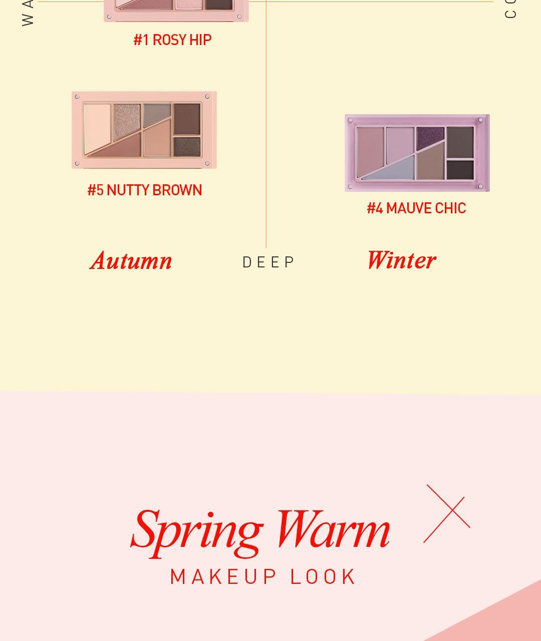 太妍愛用同款~韓國 3CE Layer it All Eye Palette 層疊式多效7色眼影盤  - 5色選擇