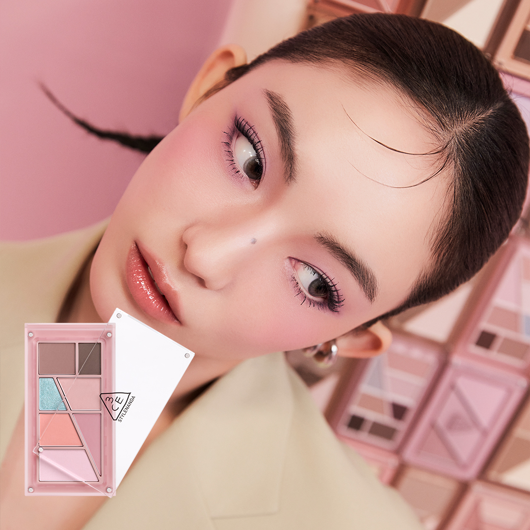 太妍愛用同款~韓國 3CE Layer it All Eye Palette 層疊式多效7色眼影盤 - 5色選擇