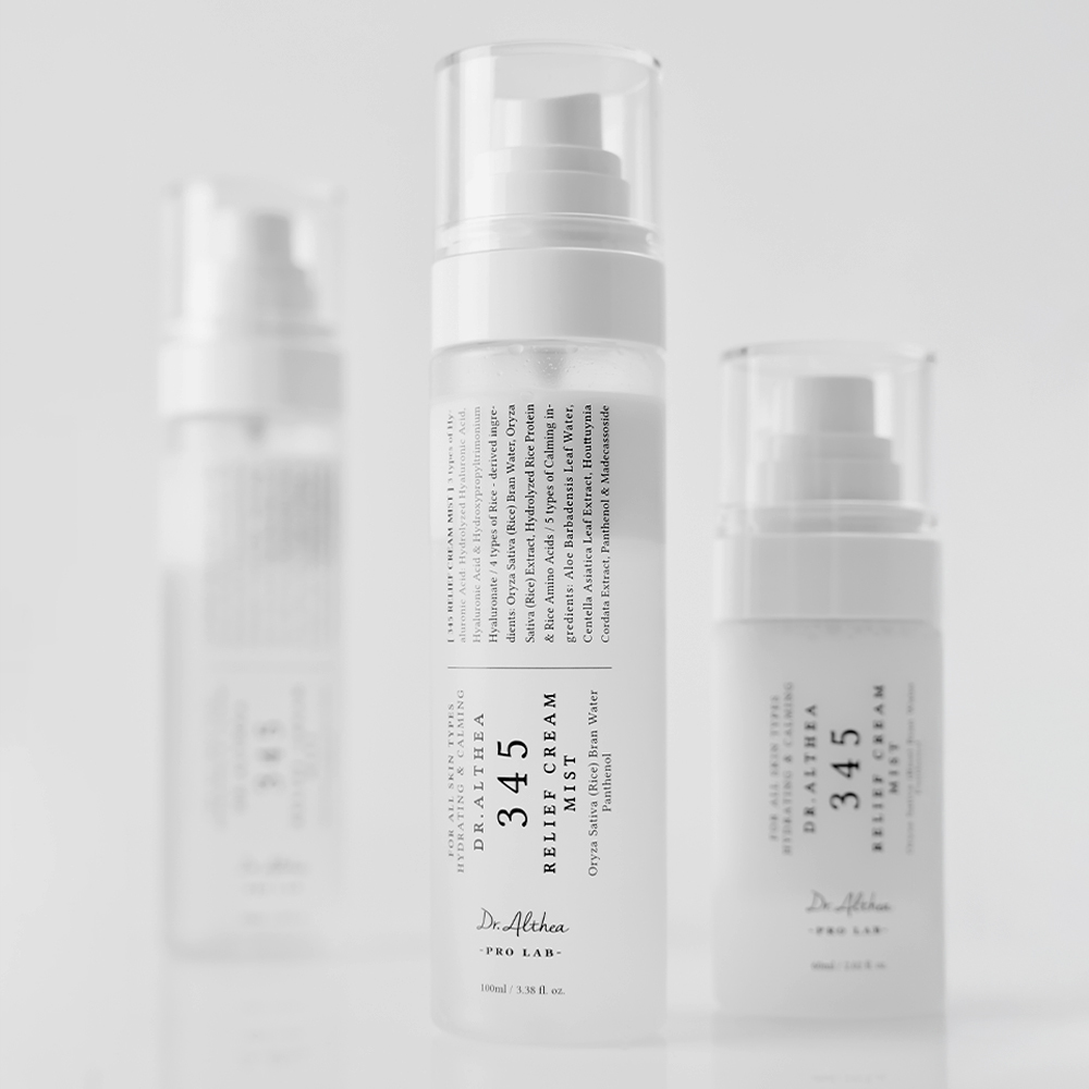 韓國 Dr.Althea 345 Relief Cream Mist 345 鎮靜乳霜保濕噴霧(60ml/100ml) - 2種選擇 韓國 Dr.Althea 345 Relief Cream Mist 345 鎮靜乳霜保濕噴霧(60ml/100ml) - 2種選擇