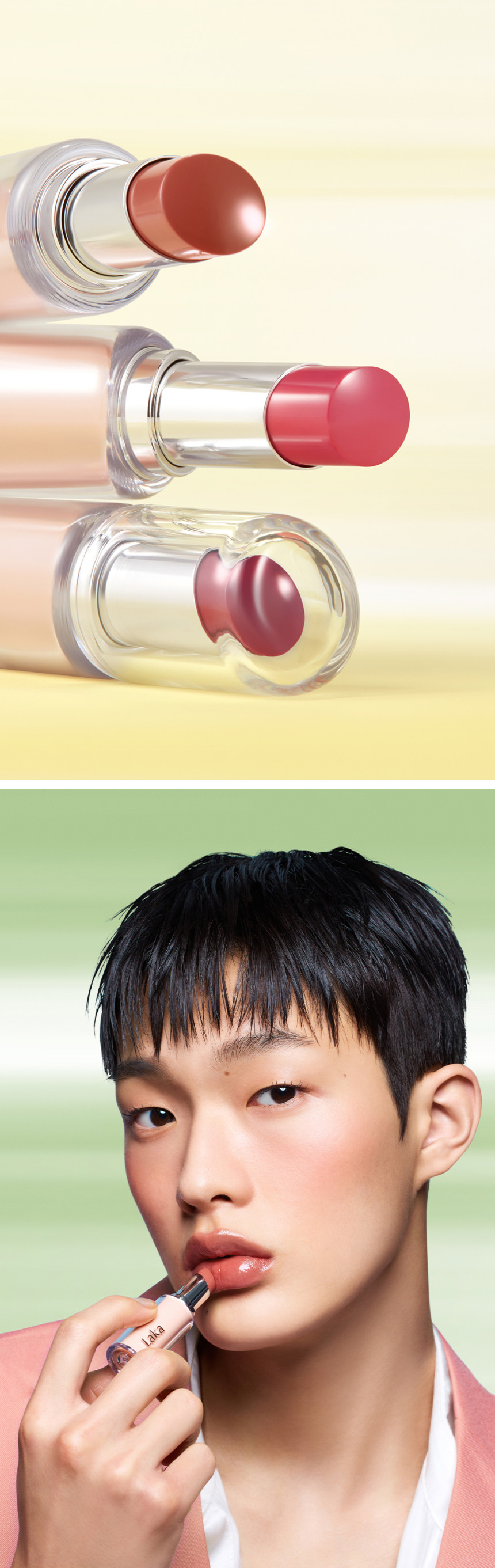 2年GlowPick🏆！🍂秋冬新色入！〖✨Glowy Melting 唇膏界天花板🏆〗#自留款 韓國 Laka Bonding Glow Lipstick 鏡面果凍潤澤純素唇膏 - 16色選擇