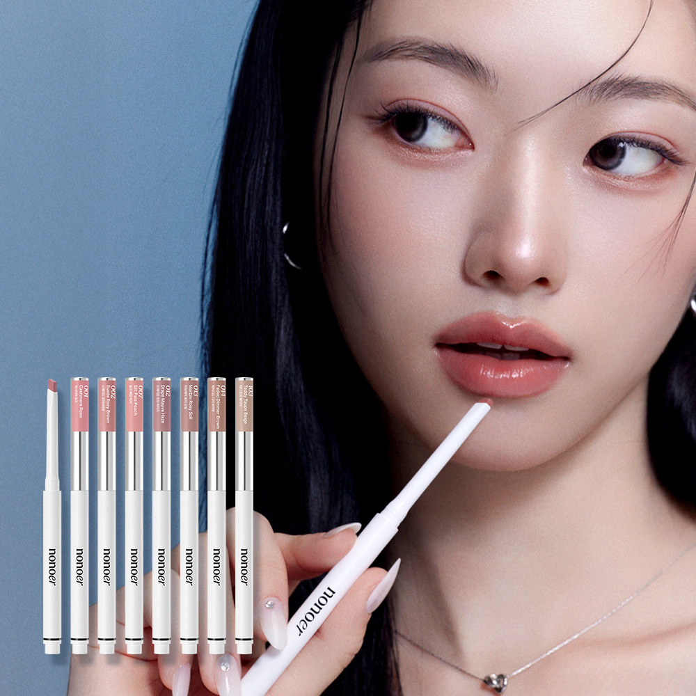 韓國 nonoer Over Detail Lip Pencil 斜面細芯精緻唇線筆 - 8色選擇