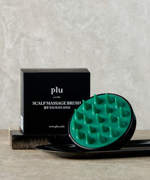 韓國 Plu Therapy Scalp Massage Brush 頭皮去角質矽膠按摩器