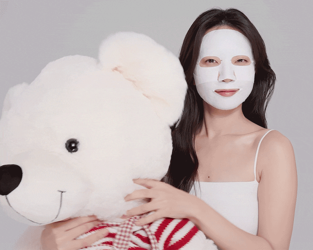 材質貼面唔黏頭髮 240小時提拉力～韓國 S.NATURE Aqua Squalane Moisturizing Cream Wrapping Mask 天然角鯊烷提拉保濕霜包覆型面膜一盒4片裝 - 2種選擇