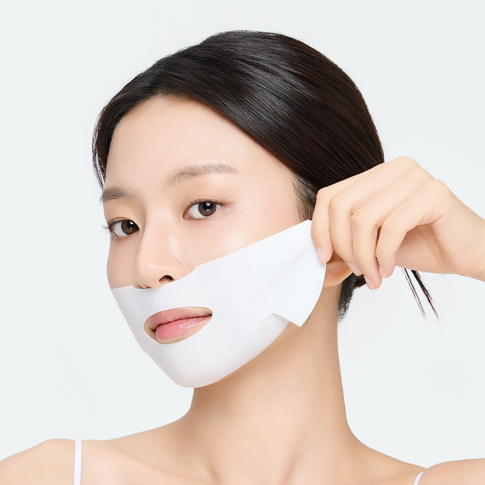材質貼面唔黏頭髮 240小時提拉力～韓國 S.NATURE Aqua Squalane Moisturizing Cream Wrapping Mask 天然角鯊烷提拉保濕霜包覆型面膜一盒4片裝 - 2種選擇