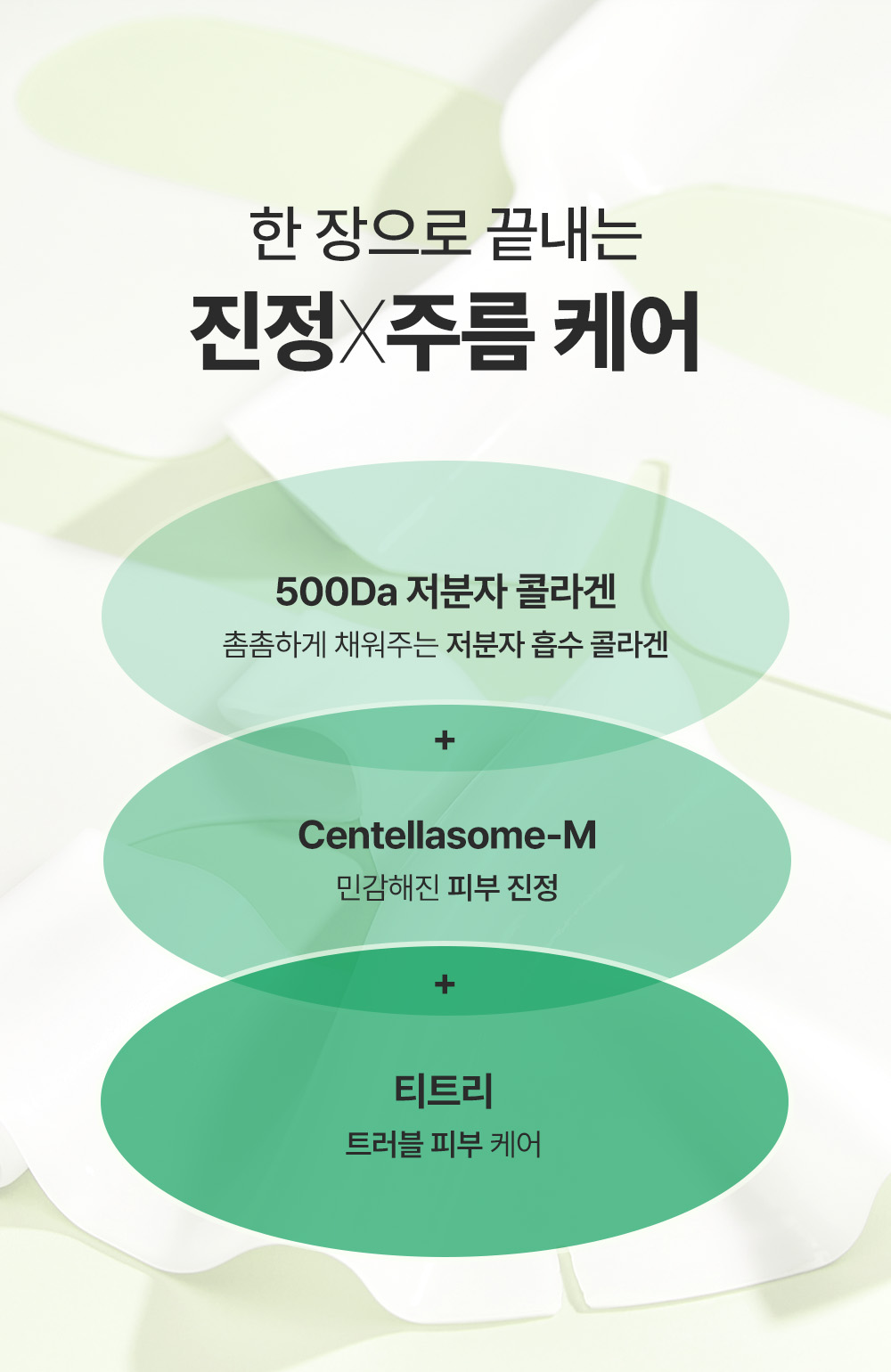 舒緩減紅降溫~韓國 Sungboon Editor Deep Collagen Cica Teatree Soothing Mask 深層膠原X積雪草X茶樹舒緩果凍面膜一盒4片裝 - 2種選擇