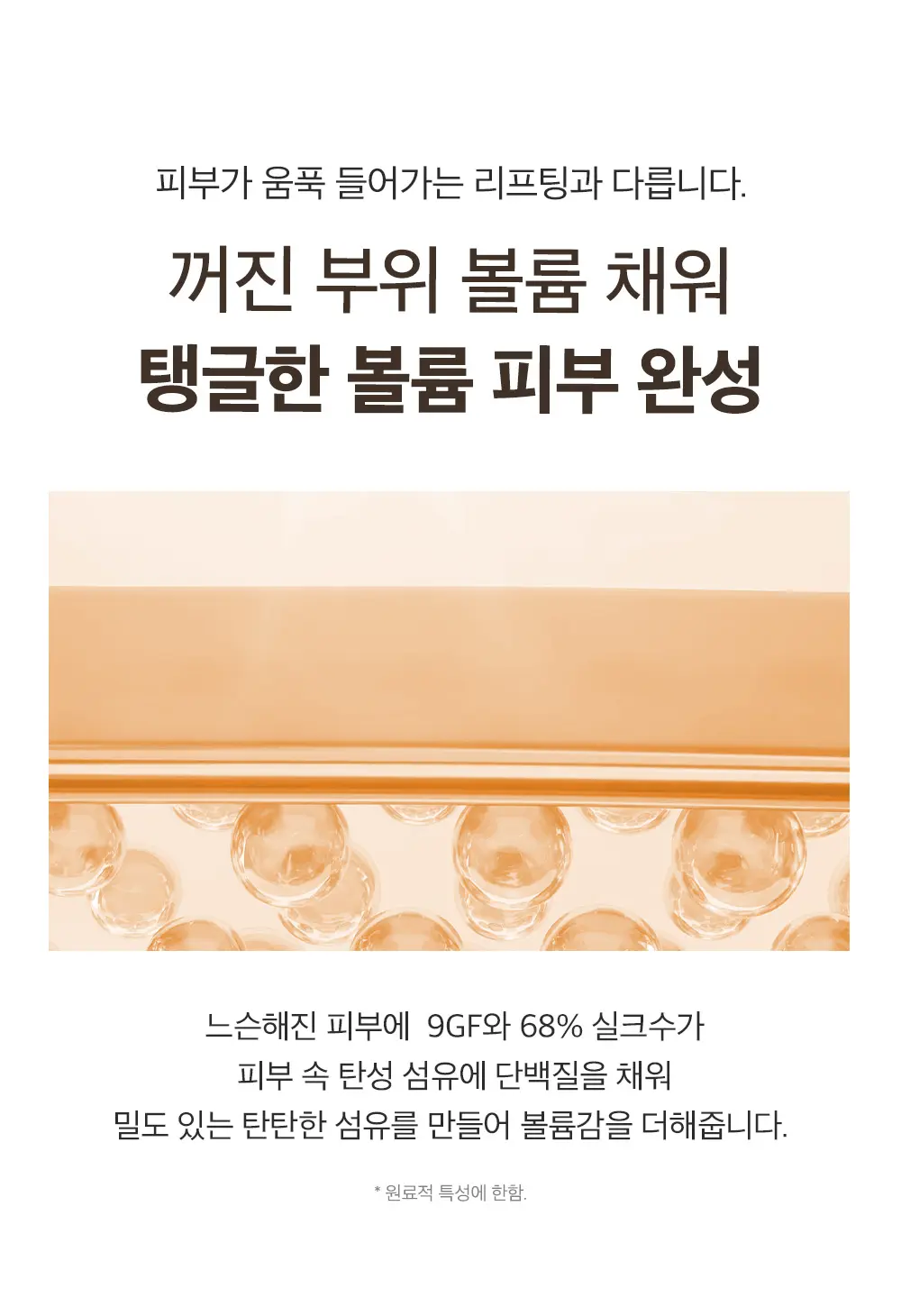 新升級！逆齡安瓶 零死角飽滿感～韓國 Sungboon Editor Silk Peptide EGF Heart-Fit Volume Lifting Ampoule 專業級絲蛋白胜肽 X EGF 高濃縮密集拉提安瓶精華 - 40ml