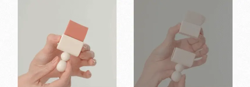 【套裝送遮瑕液/妝前精華】🌟刮刀X粉撲X多用途掃 3合1~韓國 The Tool Lab Tool Magnet Styler 磁吸式底妝粉撲型刮棒(雙面光澤粉撲 / 霧面粉撲 / 隱沒毛孔粉底毛掃) - 不同妝效選擇