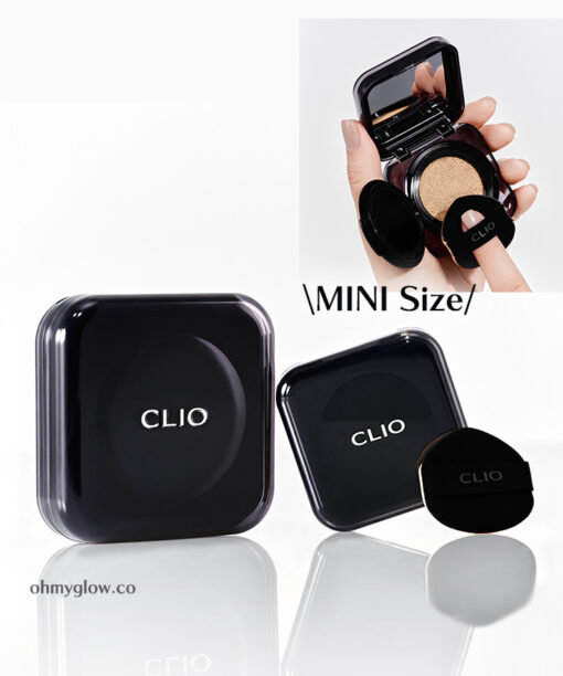 韓國Clio Kill Cover Founwear Cushion Mini 三重遮瑕持久無瑕黑盒氣墊SPF40 PA++迷你版 - 3色選擇