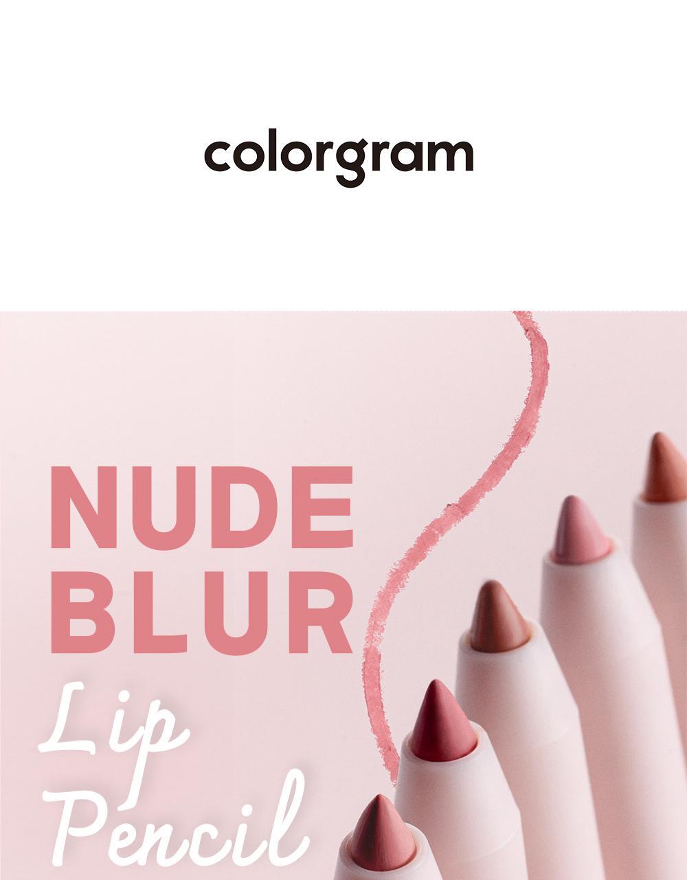 韓國 Colorgram Nude Blur Lip Pencil 自然無痕柔霧唇線筆(#01-05) - 5色選擇