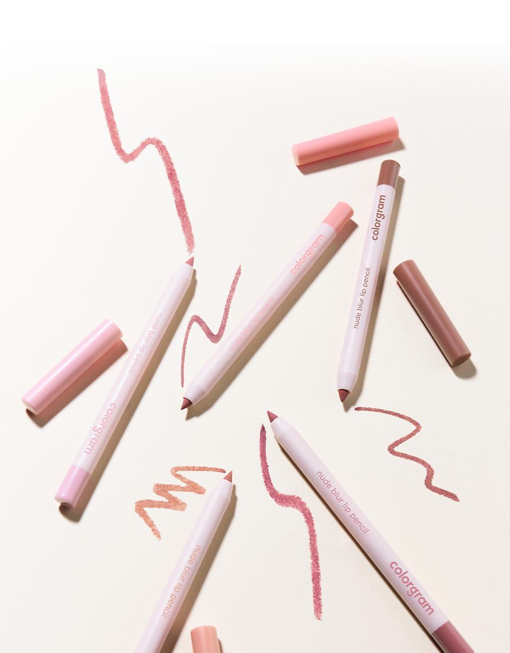 韓國 Colorgram Nude Blur Lip Pencil 自然無痕柔霧唇線筆(#01-05) - 5色選擇