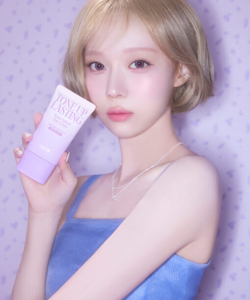 韓國 Espoir Water Splash Sun Cream Tone Up Lasting SPF 50+ PA++++ 爆水感長效提亮校正防曬霜 Baby Lavender色 - 50ml