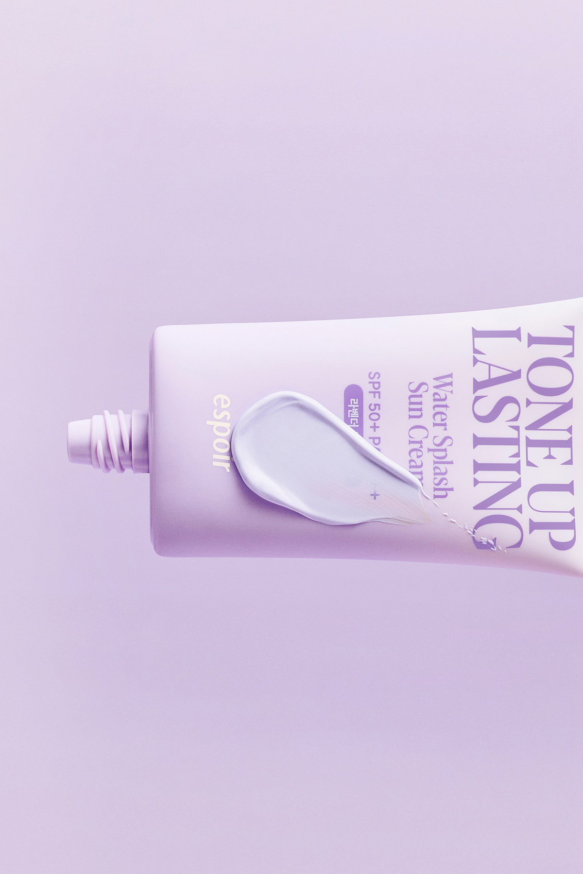 韓國 Espoir Water Splash Sun Cream Tone Up Lasting SPF 50+ PA++++ 爆水感長效提亮校正防曬霜 Baby Lavender色 - 50ml