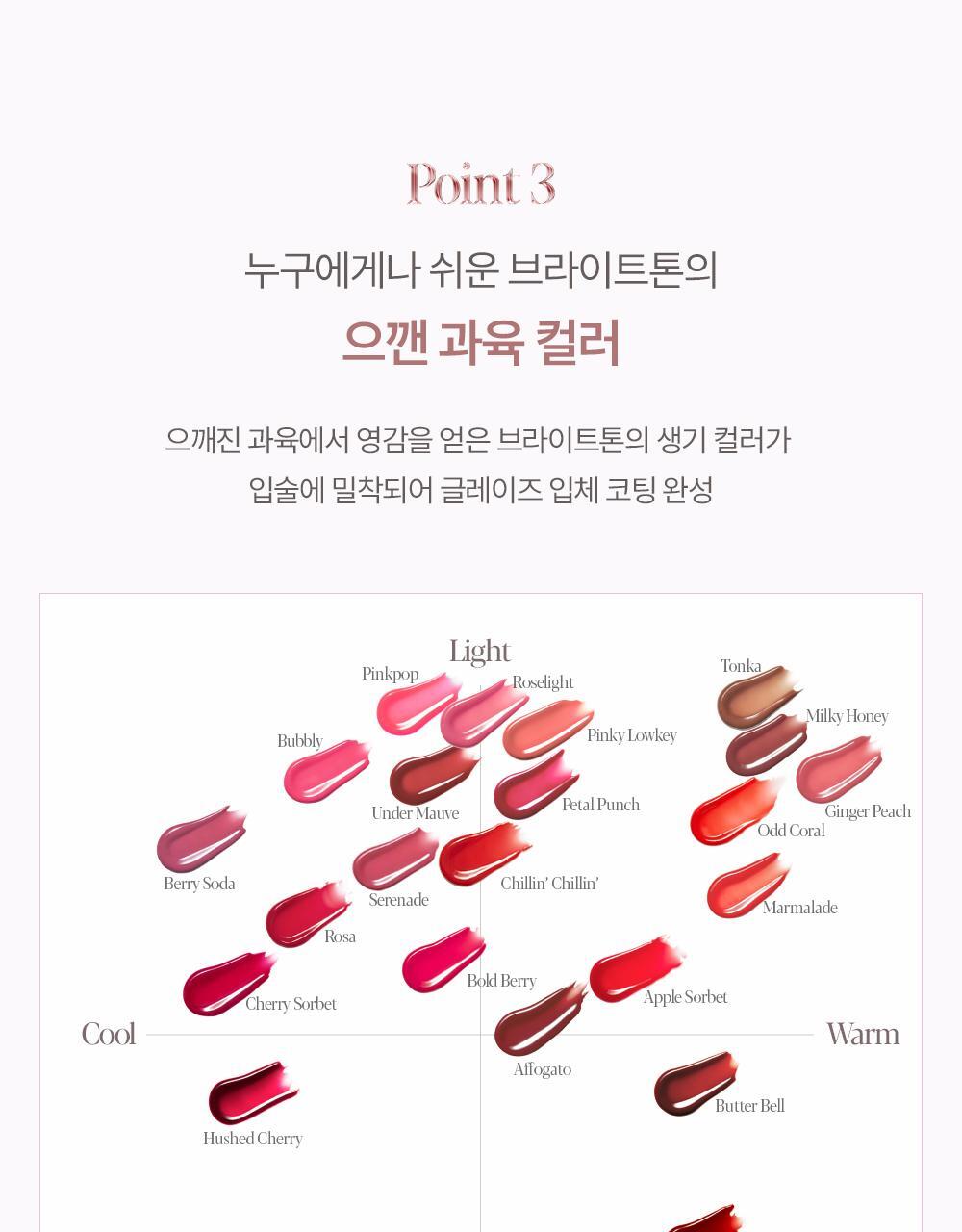 太妍同款愛用💕 新色Roselight系列【限量SET送唇筆 / Pouch】🏆GlowPick! 韓國 espoir 25年新版 Couture Lip Tint Glaze ✨ 瑩潤果汁鏡面唇釉(#01-26) - 24色選擇