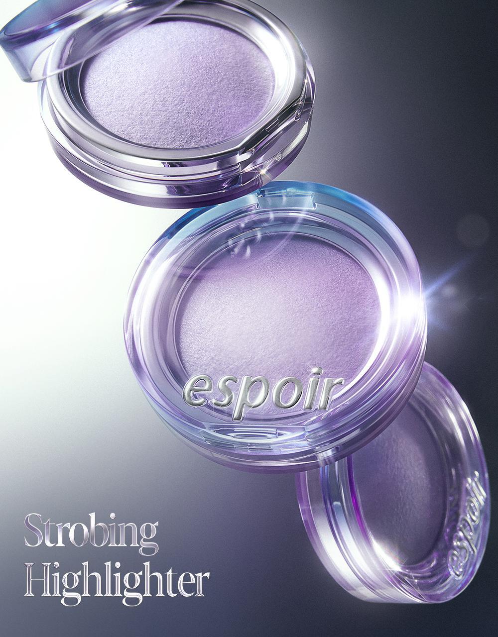 GlowPick🏆【最新RoseLight Glow💫限量SET送掃】韓國 espoir X Winter Strobing Highlighter 義大利製AAA級珍珠閃耀高光澤提亮 (#01-09) - 多種偏光選擇