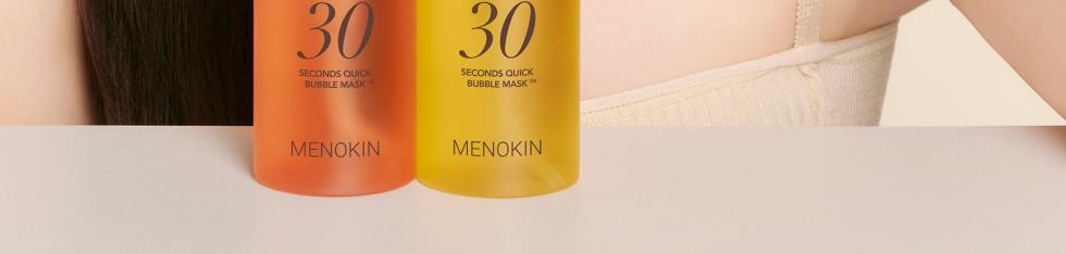30秒妝前面膜~韓國 menokin 30 Seconds Quick Bubble Mask 30秒快速專利微泡膠囊精華免沖洗面膜(保濕/提拉/亮白/修護/舒緩) - 5款不同功能選擇