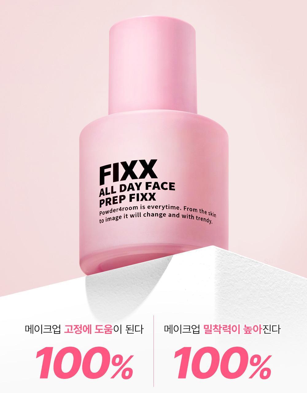 韓國 【Prep＋Fixer雙效】化解🏆 So Natural All Day Face Prep FIXX 全天補水雙效妝前定妝精華 - 30ml
