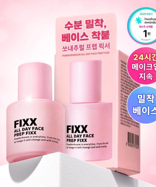 【Prep+Fixer雙效】韓國化解No.1🏆 So Natural All Day Face Prep FIXX 全天補水雙效妝前定妝精華 - 30ml