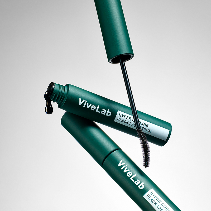 日用睫毛精華 X 睫毛膏～韓國 ViveLab Revive Hyper Curling Black Lash Serum 超捲翹黑色睫毛精華 - 黑色