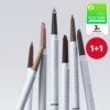【1+1超值SET 送補充裝】韓國 WakeMake Natural Hard Brow Pencil 自然斜角筆頭雙頭眉筆 - 7色選擇