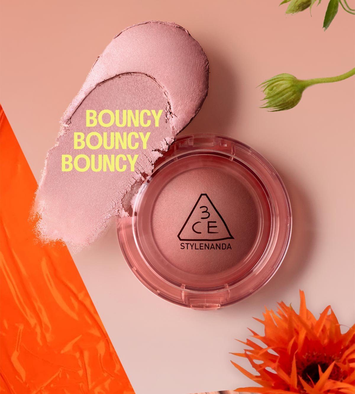 多用途眼影X胭脂兩用~韓國 3CE BOUNCY BLUR BALM 果凍彈潤奶霜眼影X胭脂膏 - 8色選擇