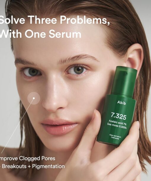 痘痘對策～韓國 ABIB Clear Spot Serum 7.325 Pump 7%壬二酸X海藻淨痘減紅修護精華 - 30ml