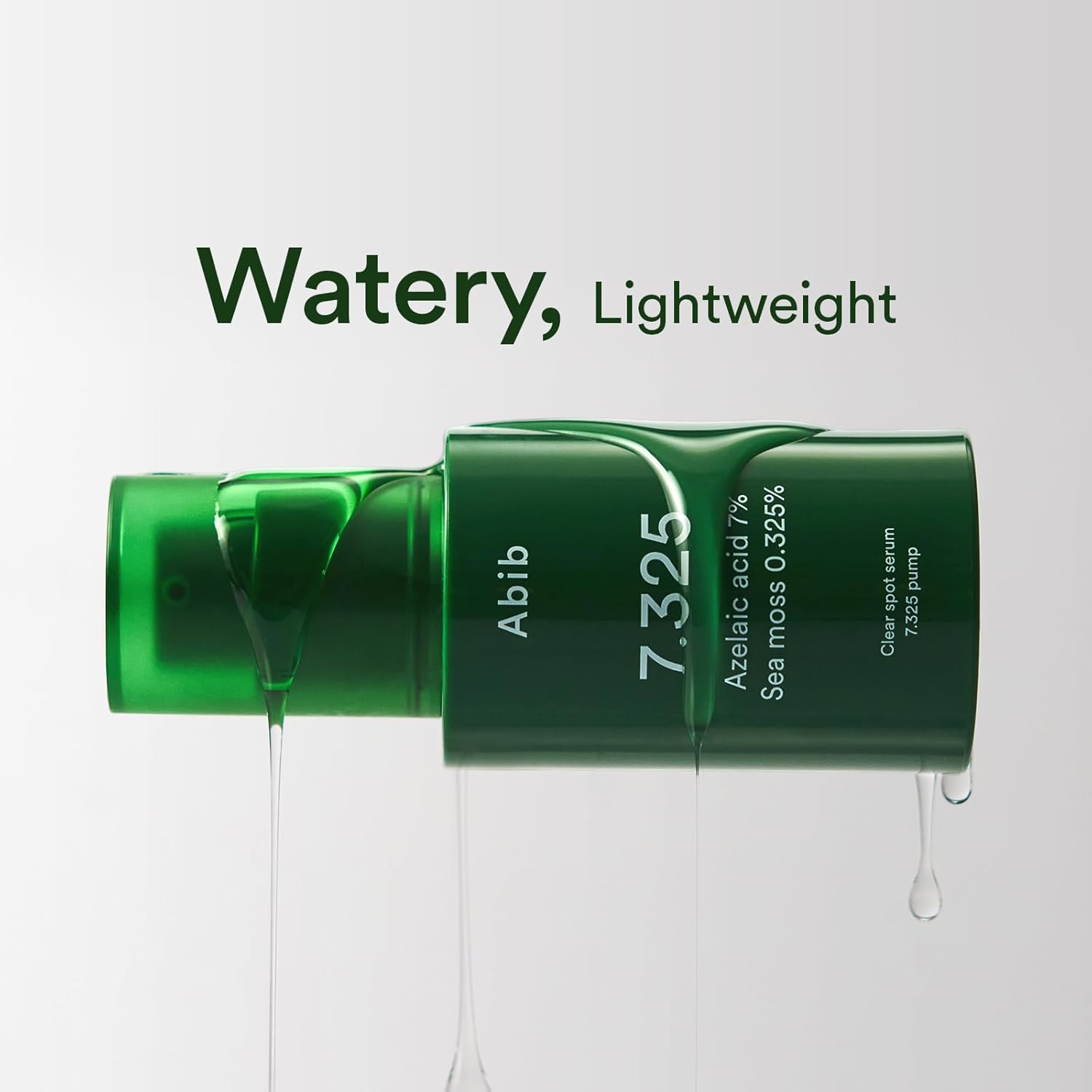 痘痘對策～韓國 ABIB Clear Spot Serum 7.325 Pump 7%壬二酸X海藻淨痘減紅修護精華 - 30ml