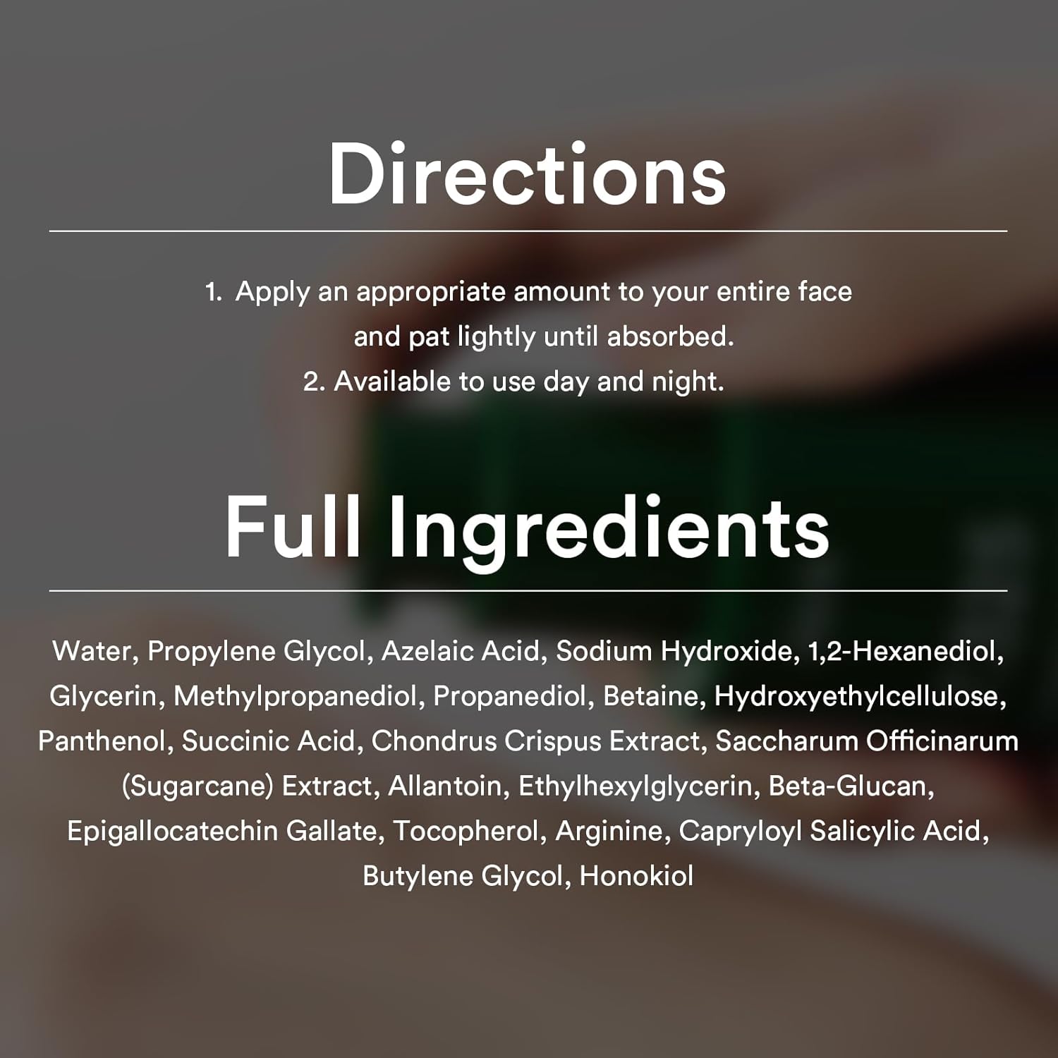 痘痘對策～韓國 ABIB Clear Spot Serum 7.325 Pump 7%壬二酸X海藻淨痘減紅修護精華 - 30ml