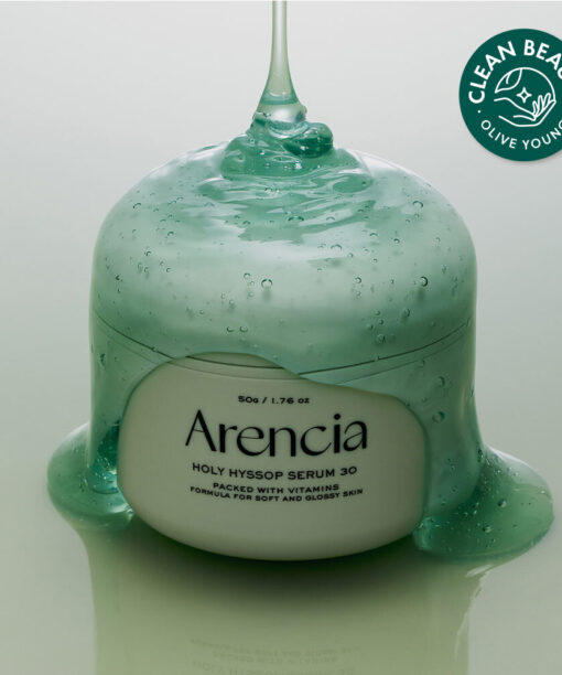 去黃去暗沉 通透冷調肌~韓國 Arencia Holy Hyssop Serum 30 清透冷調30%維他命亮白精華 - 50g