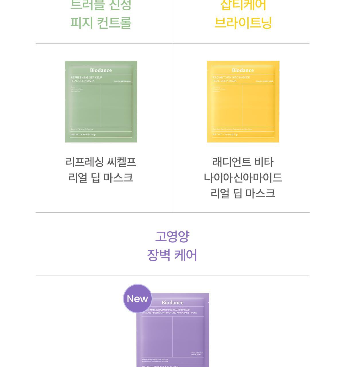 韓國 Biodance Rejuvenating Caviar PDRN Real Deep Mask 活顏魚子醬 X 鮭魚PDRN 水凝膠深層睡眠面膜 – 兩款選擇