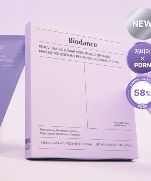 韓國 Biodance Rejuvenating Caviar PDRN Real Deep Mask 活顏魚子醬 X 鮭魚PDRN 水凝膠深層睡眠面膜 – 兩款選擇