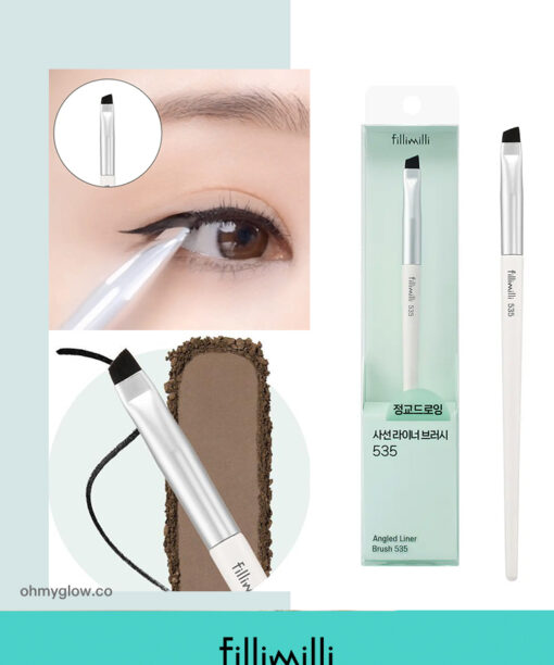 韓國 Fillimilli Angled Liner Brush 535 斜角眼線掃 #535
