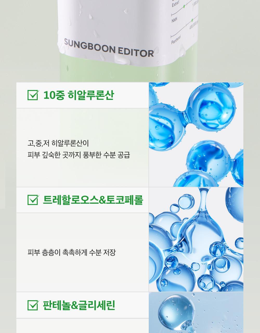 新升級～ 韓國 Sungboon Editor Green Tomato NMN Pore Hydro Soothing Toner 專利綠番茄 X NMN 毛孔保濕舒緩爽膚水 - 350ml