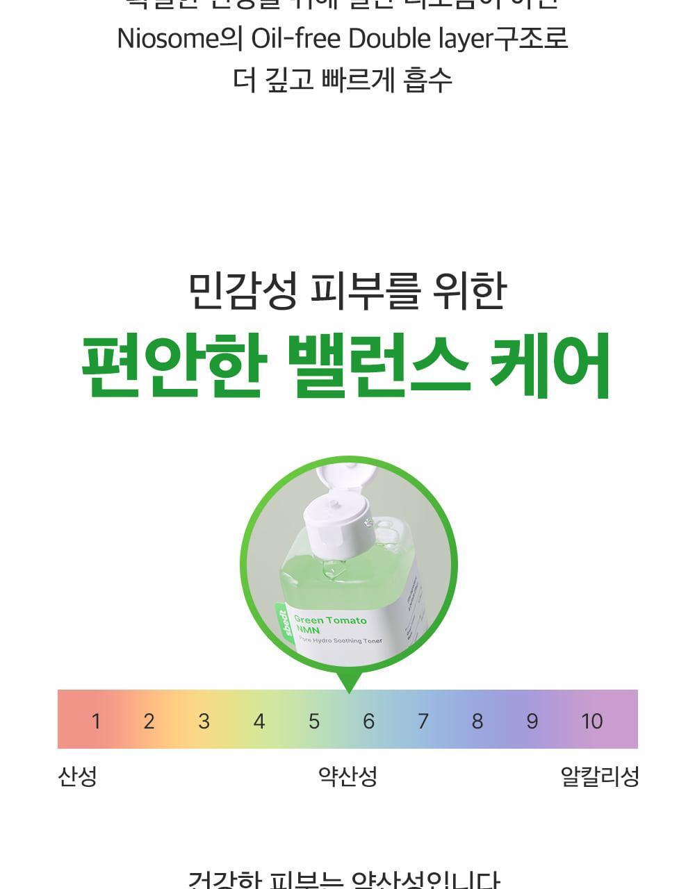 新升級～ 韓國 Sungboon Editor Green Tomato NMN Pore Hydro Soothing Toner 專利綠番茄 X NMN 毛孔保濕舒緩爽膚水 - 350ml